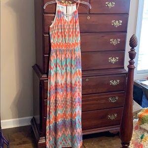 Colorful maxi dress